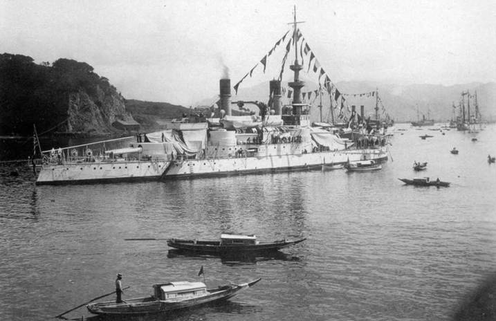 Иллюстрация к книге — Броненосцы Соединенных Штатов Америки &quot;Мэн&quot;, &quot;Техас&quot;, &quot;Индиана&quot;, &quot;Массачусетс&quot;, &quot;Орегон&quot; и &quot;Айова&quot; [pic_89.jpg]