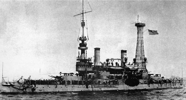 Иллюстрация к книге — Броненосцы Соединенных Штатов Америки &quot;Мэн&quot;, &quot;Техас&quot;, &quot;Индиана&quot;, &quot;Массачусетс&quot;, &quot;Орегон&quot; и &quot;Айова&quot; [pic_90.jpg]