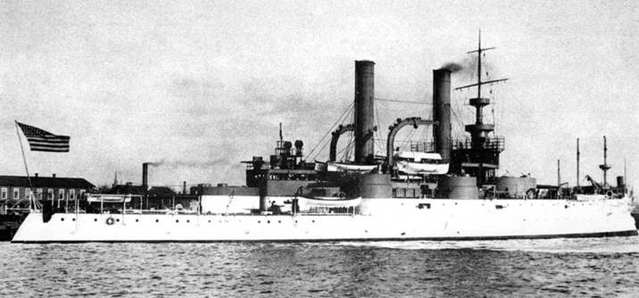 Иллюстрация к книге — Броненосцы Соединенных Штатов Америки &quot;Мэн&quot;, &quot;Техас&quot;, &quot;Индиана&quot;, &quot;Массачусетс&quot;, &quot;Орегон&quot; и &quot;Айова&quot; [pic_96.jpg]