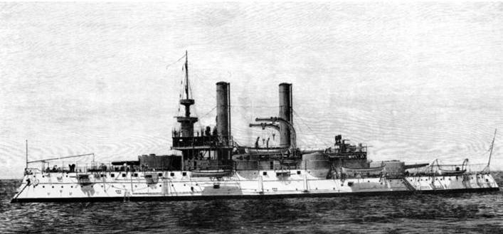 Иллюстрация к книге — Броненосцы Соединенных Штатов Америки &quot;Мэн&quot;, &quot;Техас&quot;, &quot;Индиана&quot;, &quot;Массачусетс&quot;, &quot;Орегон&quot; и &quot;Айова&quot; [pic_98.jpg]