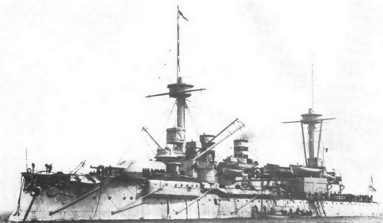 Иллюстрация к книге — Броненосцы типа “Бранденбург” [img_31.jpg]