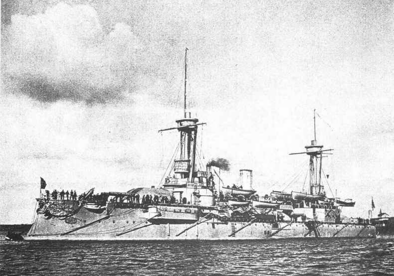 Иллюстрация к книге — Броненосцы типа “Бранденбург” [img_32.jpg]