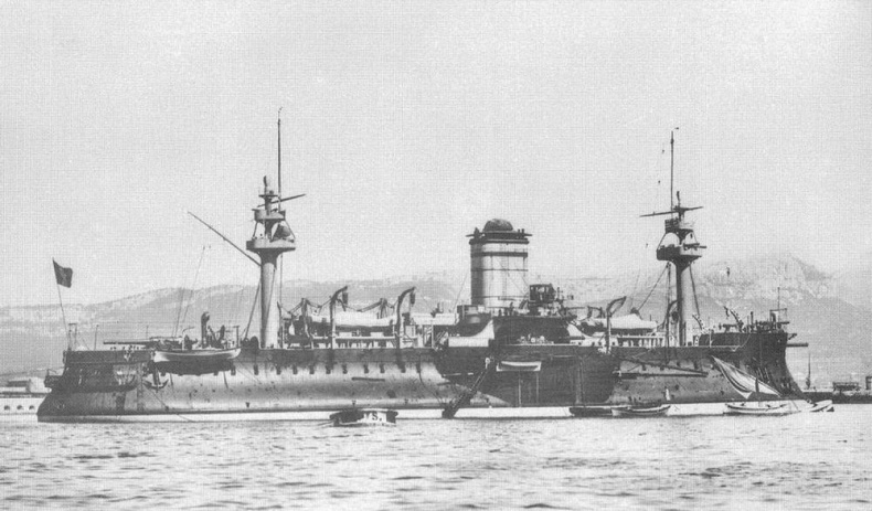 Иллюстрация к книге — Броненосцы типа “Редутабль&quot; (1871-1921) [img_104.jpg]