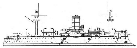 Иллюстрация к книге — Броненосцы типа “Редутабль&quot; (1871-1921) [img_11.jpg]