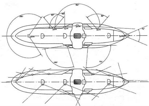 Иллюстрация к книге — Броненосцы типа “Редутабль&quot; (1871-1921) [img_12.jpg]