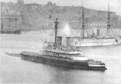 Иллюстрация к книге — Броненосцы типа “Редутабль&quot; (1871-1921) [img_53.jpg]