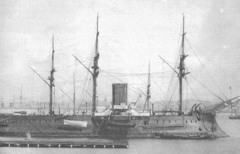 Иллюстрация к книге — Броненосцы типа “Редутабль&quot; (1871-1921) [img_55.jpg]