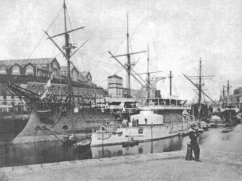 Иллюстрация к книге — Броненосцы типа “Редутабль&quot; (1871-1921) [img_56.jpg]