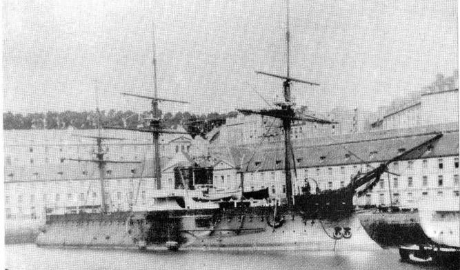 Иллюстрация к книге — Броненосцы типа “Редутабль&quot; (1871-1921) [img_60.jpg]