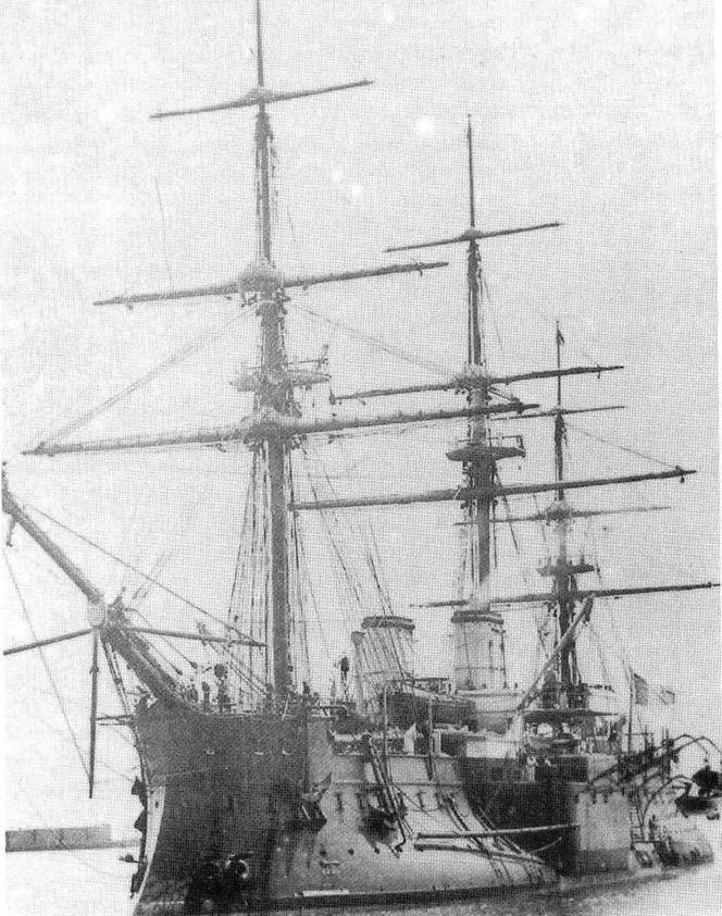 Иллюстрация к книге — Броненосцы типа “Редутабль&quot; (1871-1921) [img_61.jpg]