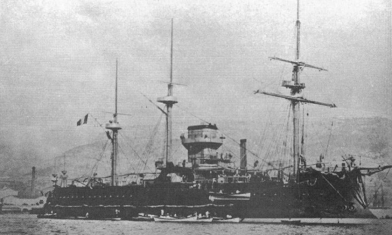 Иллюстрация к книге — Броненосцы типа “Редутабль&quot; (1871-1921) [img_65.jpg]