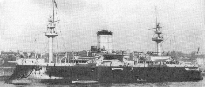 Иллюстрация к книге — Броненосцы типа “Редутабль&quot; (1871-1921) [img_74.jpg]