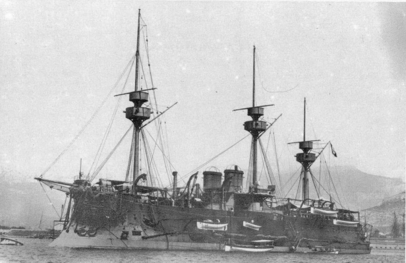 Иллюстрация к книге — Броненосцы типа “Редутабль&quot; (1871-1921) [img_77.jpg]