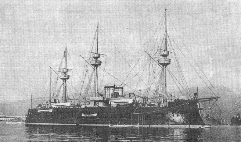 Иллюстрация к книге — Броненосцы типа “Редутабль&quot; (1871-1921) [img_79.jpg]