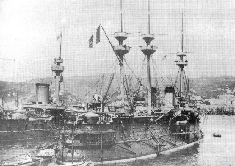 Иллюстрация к книге — Броненосцы типа “Редутабль&quot; (1871-1921) [img_80.jpg]