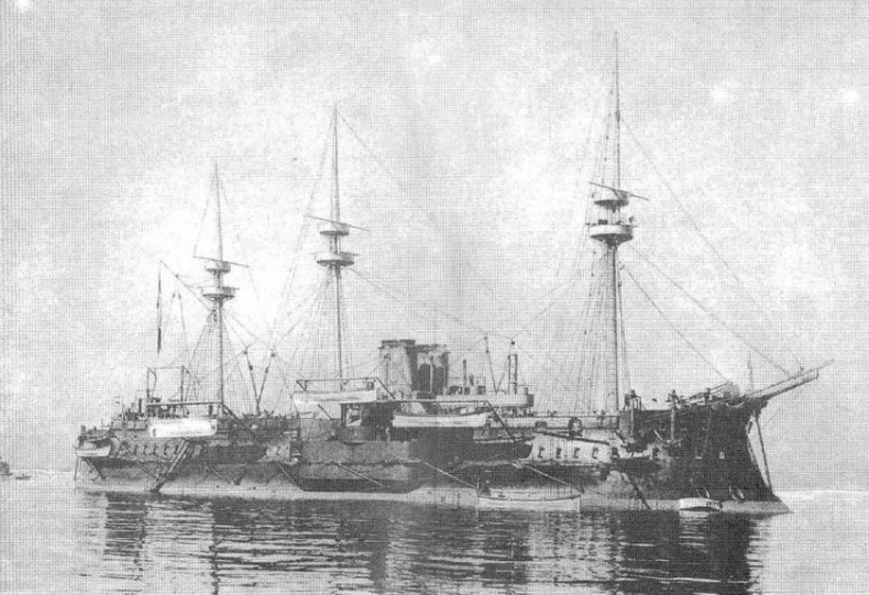 Иллюстрация к книге — Броненосцы типа “Редутабль&quot; (1871-1921) [img_81.jpg]