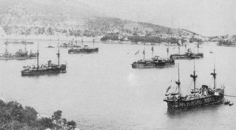 Иллюстрация к книге — Броненосцы типа “Редутабль&quot; (1871-1921) [img_82.jpg]