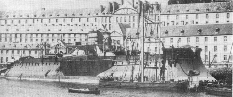 Иллюстрация к книге — Броненосцы типа “Редутабль&quot; (1871-1921) [img_86.jpg]