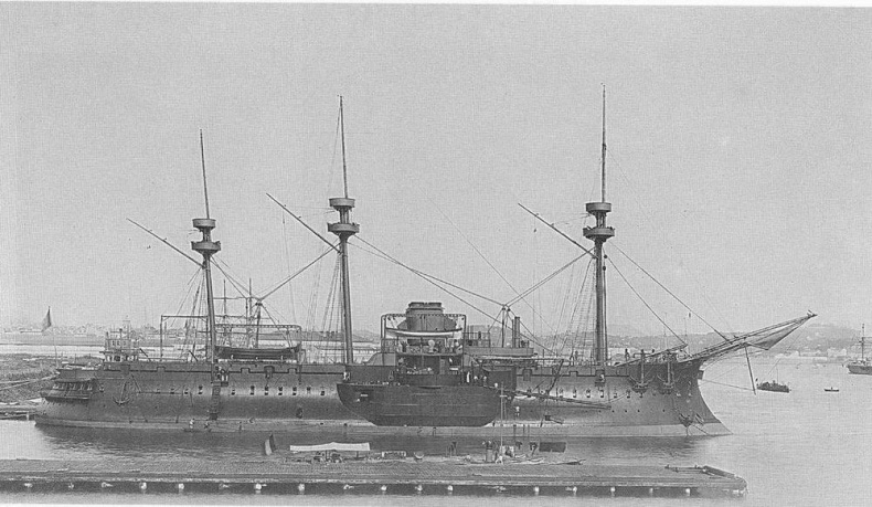 Иллюстрация к книге — Броненосцы типа “Редутабль&quot; (1871-1921) [img_90.jpg]