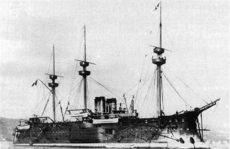 Иллюстрация к книге — Броненосцы типа “Редутабль&quot; (1871-1921) [img_92.jpg]