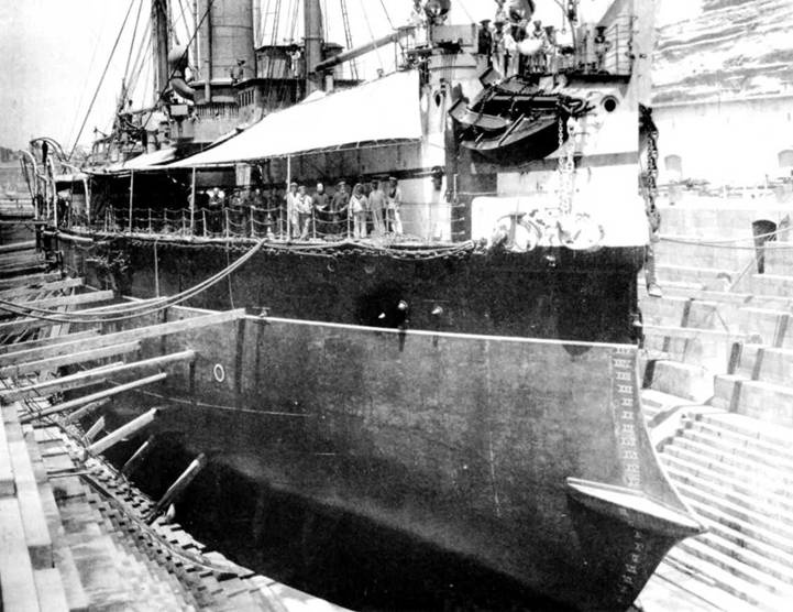 Иллюстрация к книге — Броненосцы типа «Инфлексибл» (1874-1908) [pic_45.jpg]