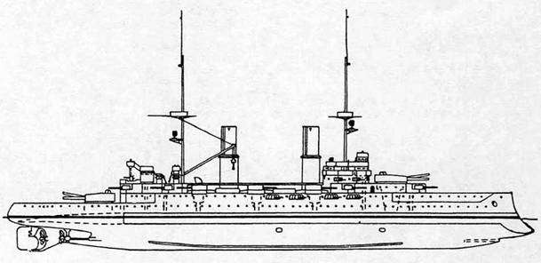 Иллюстрация к книге — Броненосцы типа «Кайзер» [pic_57.jpg]