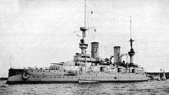 Иллюстрация к книге — Броненосцы типа «Кайзер» [pic_67.jpg]