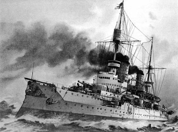 Иллюстрация к книге — Броненосцы типа «Кайзер» [pic_68.jpg]