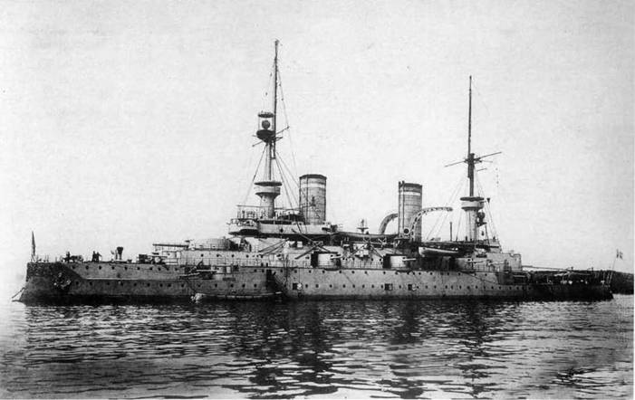 Иллюстрация к книге — Броненосцы типа «Кайзер» [pic_77.jpg]