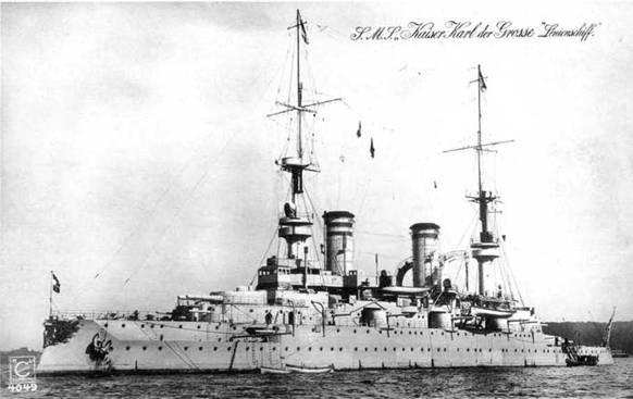 Иллюстрация к книге — Броненосцы типа «Кайзер» [pic_91.jpg]