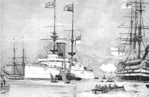 Иллюстрация к книге — Броненосцы типов “Центурион”, “Ринаун” и “Трайомф”. 1890-1920 гг. [pic_1.jpg]