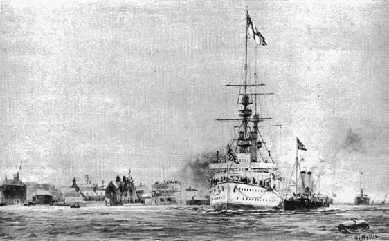 Иллюстрация к книге — Броненосцы типов “Центурион”, “Ринаун” и “Трайомф”. 1890-1920 гг. [pic_86.jpg]