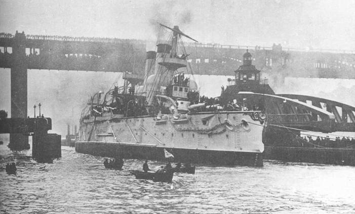 Иллюстрация к книге — Броненосцы Японии. [pic_105.jpg]