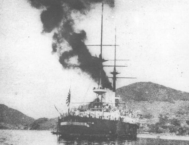 Иллюстрация к книге — Броненосцы Японии. [pic_107.jpg]