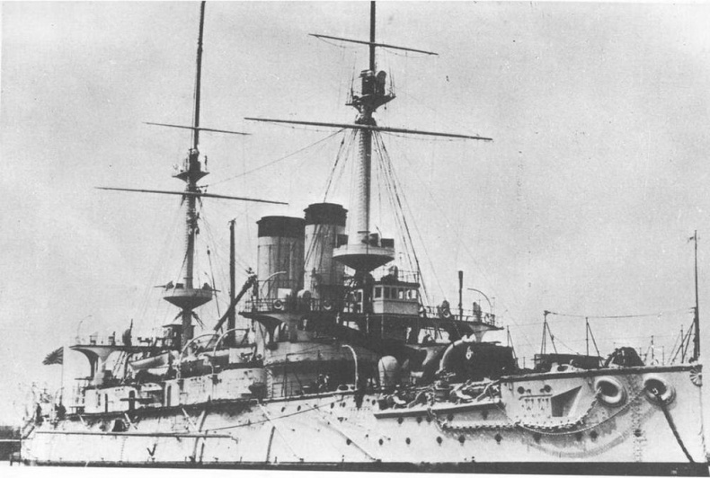 Иллюстрация к книге — Броненосцы Японии. [pic_118.jpg]