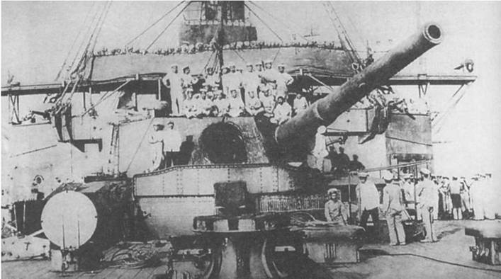 Иллюстрация к книге — Броненосцы Японии. [pic_129.jpg]