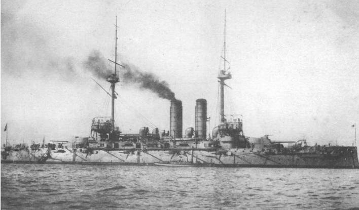 Иллюстрация к книге — Броненосцы Японии. [pic_131.jpg]