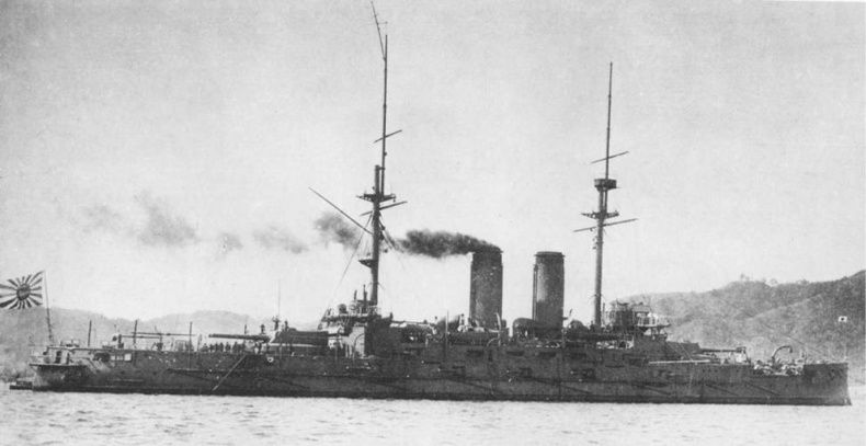 Иллюстрация к книге — Броненосцы Японии. [pic_134.jpg]