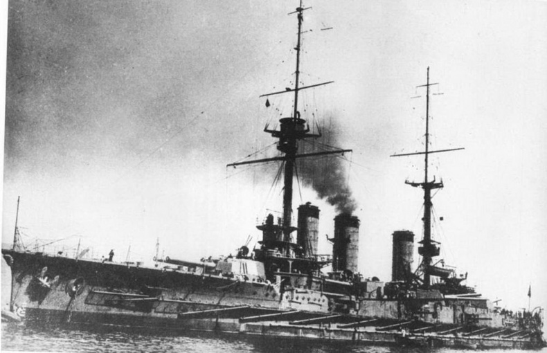 Иллюстрация к книге — Броненосцы Японии. [pic_143.jpg]