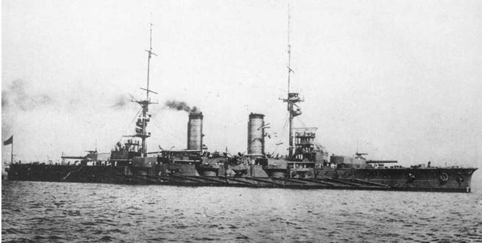 Иллюстрация к книге — Броненосцы Японии. [pic_144.jpg]