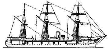 Иллюстрация к книге — Броненосцы Японии. [pic_3.jpg]