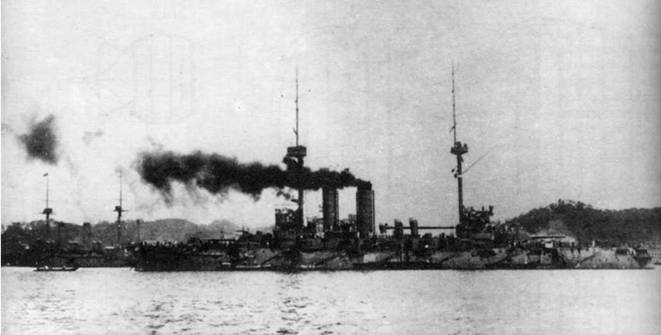 Иллюстрация к книге — Броненосцы Японии. [pic_39.jpg]