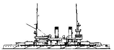 Иллюстрация к книге — Броненосцы Японии. [pic_49.jpg]