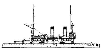 Иллюстрация к книге — Броненосцы Японии. [pic_50.jpg]