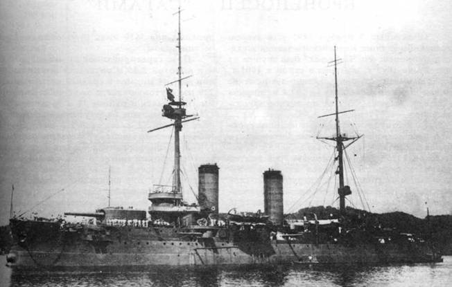 Иллюстрация к книге — Броненосцы Японии. [pic_55.jpg]