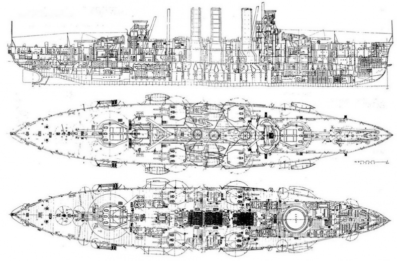 Иллюстрация к книге — Броненосцы Японии. [pic_79.jpg]