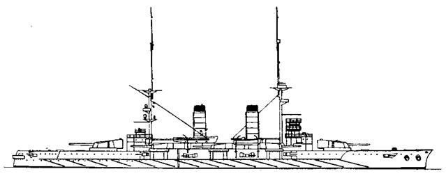 Иллюстрация к книге — Броненосцы Японии. [pic_85.jpg]