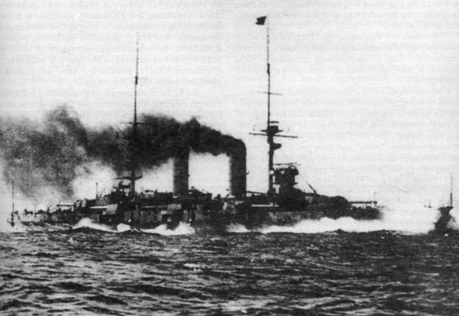 Иллюстрация к книге — Броненосцы Японии. [pic_86.jpg]