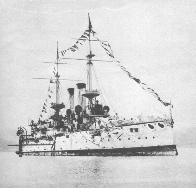 Иллюстрация к книге — Броненосцы Японии. [pic_97.jpg]