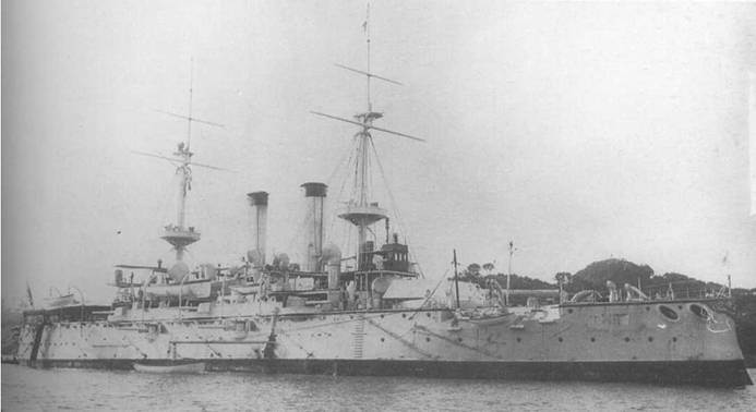 Иллюстрация к книге — Броненосцы Японии. [pic_98.jpg]